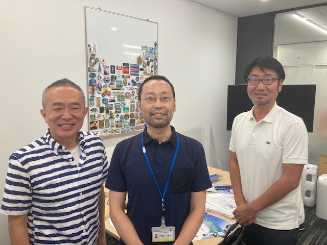 国立がん研究センターがん対策研究所データサイエンス研究部片野田部長と面会してきました。