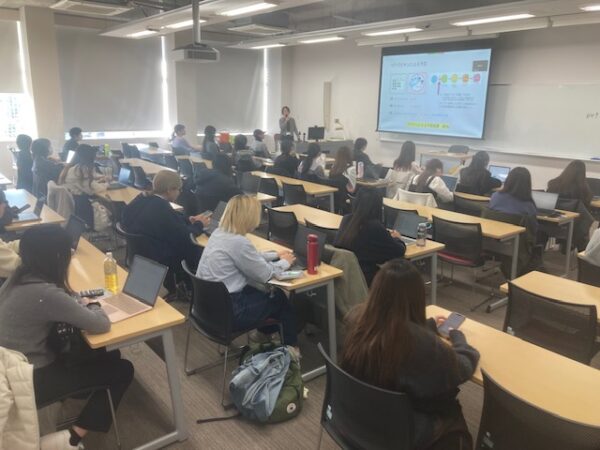 本年も実践女子大学で子宮頸がん予防講座＆生徒さんからプレゼン発表