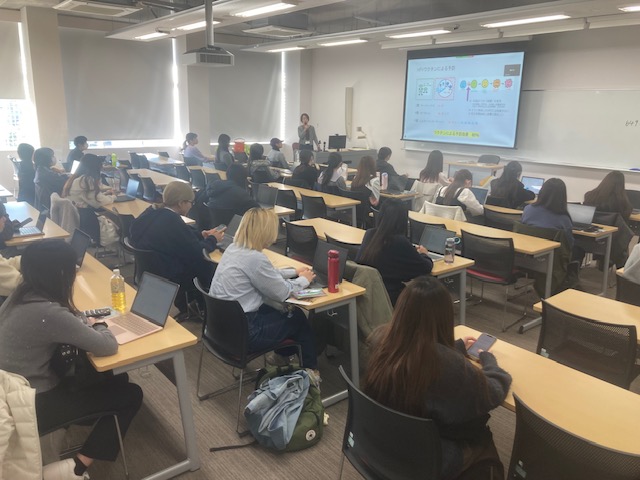 本年も実践女子大学で子宮頸がん予防講座＆生徒さんからプレゼン発表